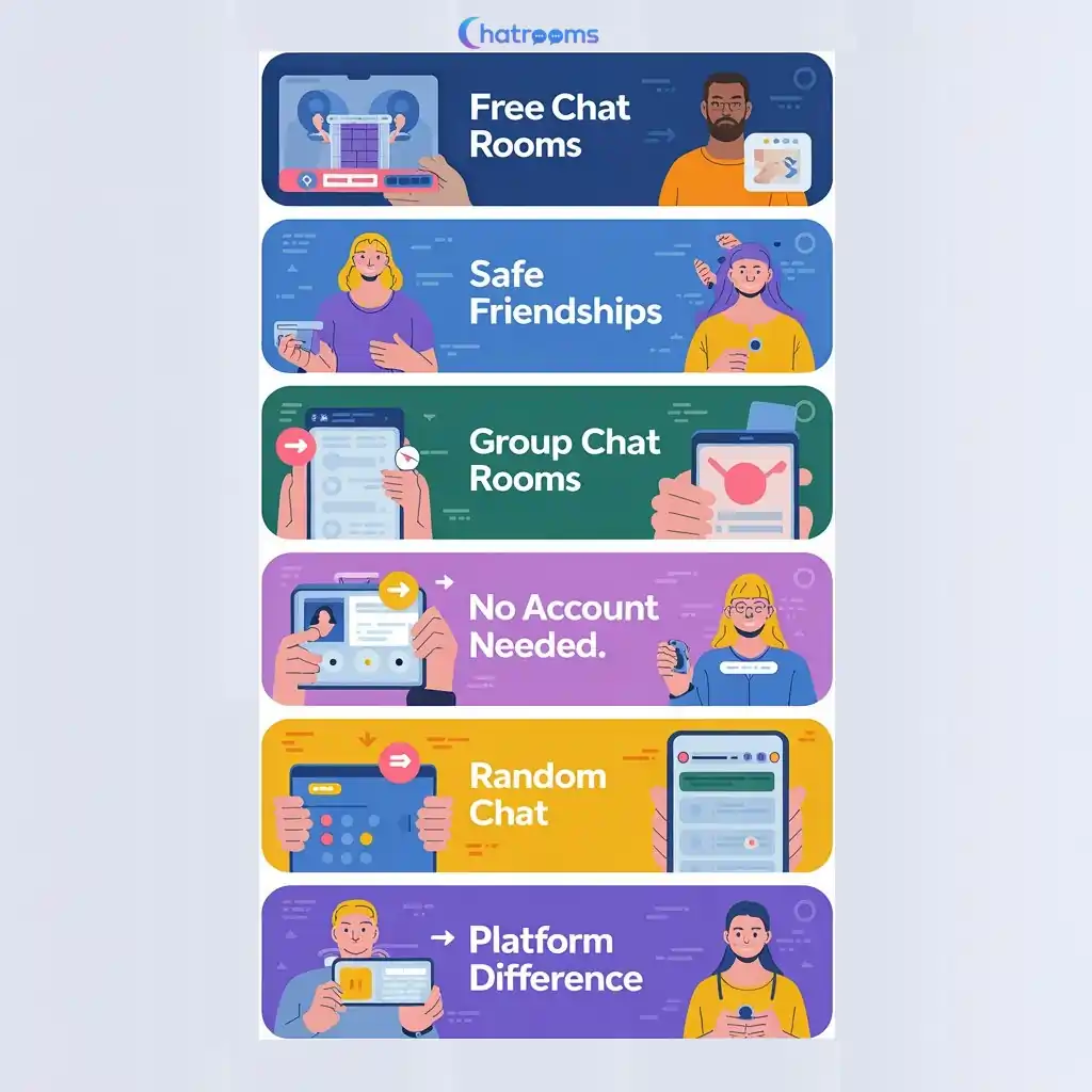 FAQ about online chat rooms and making friends through digital platforms