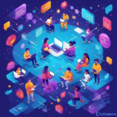 Diverse group chat rooms for different interests and conversation types