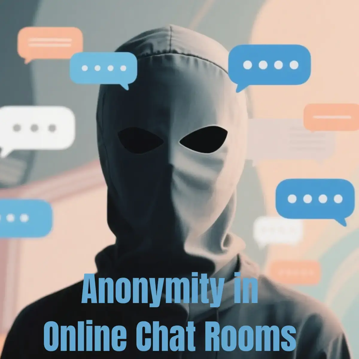 Anonymous chat interface with hidden identities