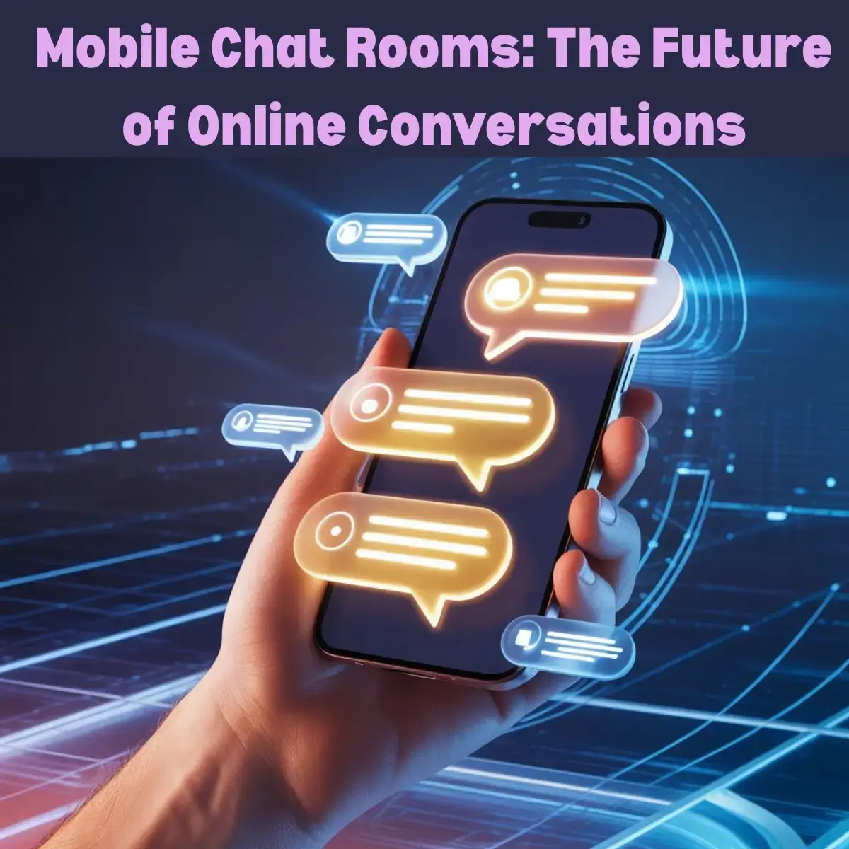 Mobile chat rooms on smartphones