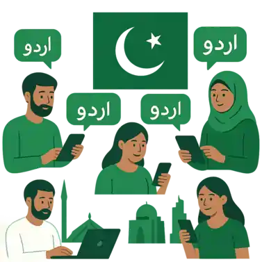 Popular Pakistani chat rooms including Karachi, Lahore, Islamabad and Urdu chat