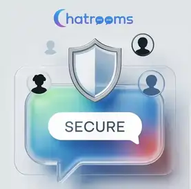 Secure chat rooms with professional moderation and user safety features