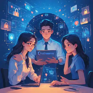 Secure video chat websites with privacy protection and moderation